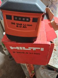 batteria hilti a 36