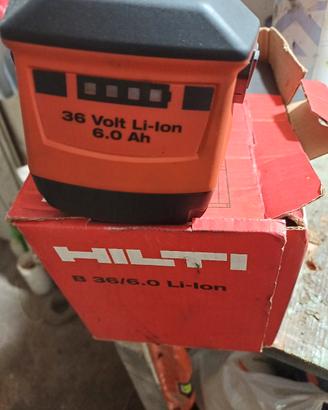 batteria hilti a 36