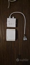 Wireless e placca Termostato comfort.me