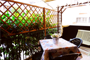 Casa vacanze Ostia giardino posto auto