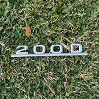 Borchie-Scritta200D  Mercedes-Benz W123