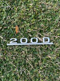 Borchie-Scritta200D  Mercedes-Benz W123