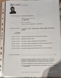 Commessa scaffalista supermercato ho accompagnatr