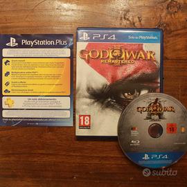 God of War III 3 Remastered Sony PlayStation 4 ITA