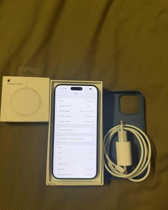 APPLE IPHONE 15 PRO MAX 256 GB blu