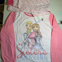 pigiama primaverile frozen disney nuovo