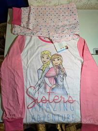 pigiama primaverile frozen disney nuovo