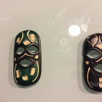 Due maschere dall'Africa originali