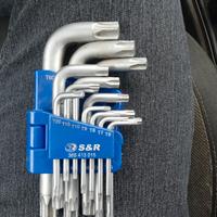 Set chiavi Torx S&R completo T6-T60