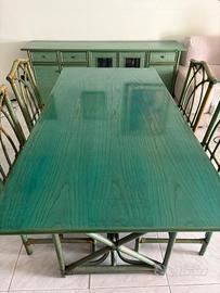 salotto rattan