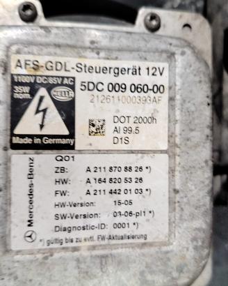 083401124d faro ant dx mercedes MERCEDES CL. E W21