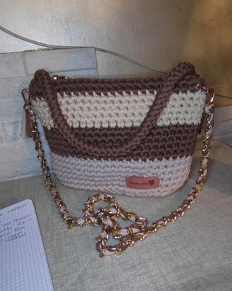 borsa artigianale uncinetto 