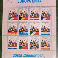 Francobolli - Foglietto Europa Unita 