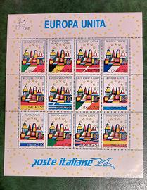 Francobolli - Foglietto Europa Unita 