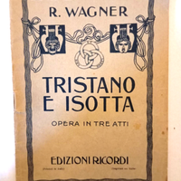 libretto d'opera - R. Wagner -Tristano e Isotta