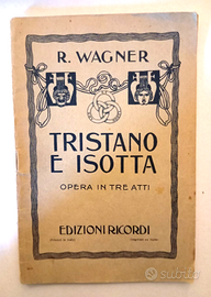 libretto d'opera - R. Wagner -Tristano e Isotta