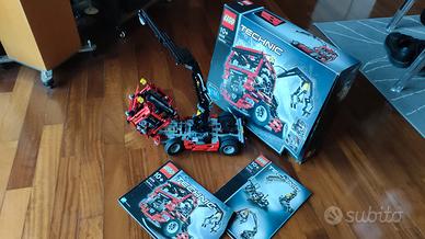 Camion Lego Technic 8436 motrice con gru pneumatic