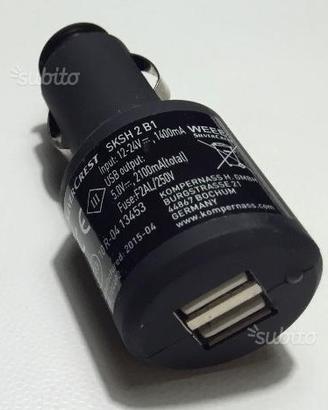 Caricatori auto e cavi USB per cellulari e tablet