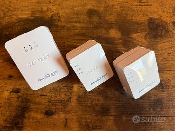 Kit 3 Powerline Netgear AV500 (Ethernet + Wi-Fi)