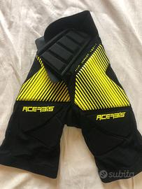 PANTALONCINO SOFT RUSH Nero/Giallo Fluo(M) ACERBIS