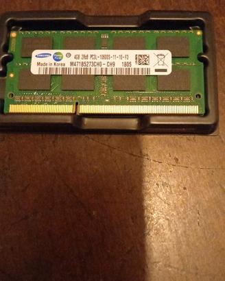 Samsung RAM 4GB DDR3L 1333MHz 1,35V per Notebook