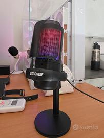 Microfono USB-C RGB Touch COCONISE