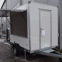 Rimorchio  per ambulanti e street food da 750 Kg.