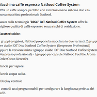Macchina Caffè Espresso Natfood Coffee System