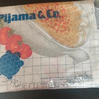 tovaglia rotonda nuova + 6 tovaglioli 