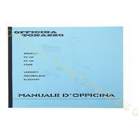 Manuale d'officina per Vespa PX125, PX150, P200E, 