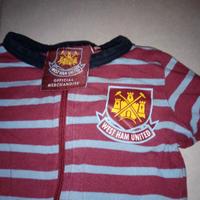 Pigiama calcio west ham United baby neonati baby 3