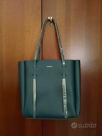 Borsa verde petrolio Cacharel