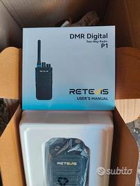 Walkie Talkie Retevis P1 DMR, ripetitore radio