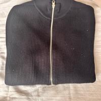 Maglione stone Islamd vlu scuro a costine