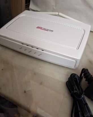 Modem Telecom Italia ADSL 2+ Wi-Fi N 4 Porte 