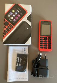 nokia 130 dual sim, rosso + pover bamk 2000 mha