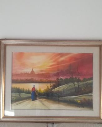 dipinto olio su tela 
