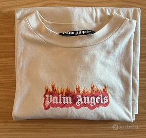 Maglia Palm Angels “Garment Dye Burning Logo”