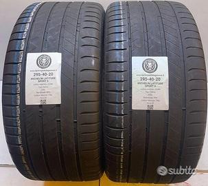 2 gomme 295 40 20 michelin a42489