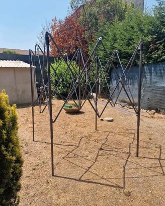 gazebo 3x3 pieghevole nuovo