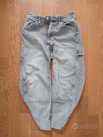 Baggy Jeans H&M  grigi ragazzo 