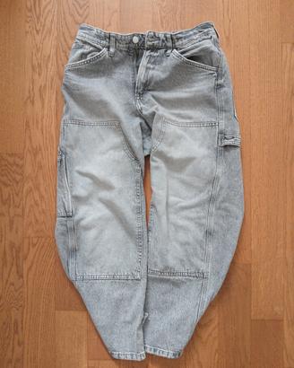 Baggy Jeans H&M  grigi ragazzo 