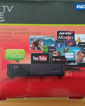Western Digital wd tv live hd media player lettore