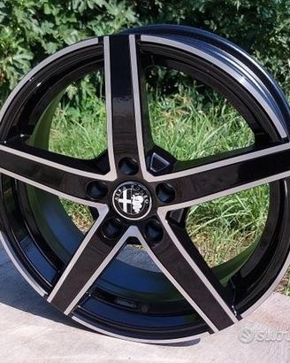4 Cerchi In Lega NUOVI Da 17 Per Alfa Jeep Fiat