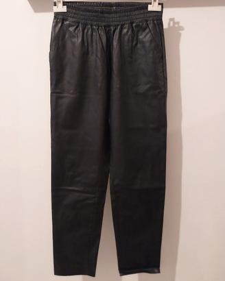 Pantaloni ecopelle