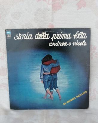 Vinile 33 Giri ANDREA E NICOLE – Storia Della Prim
