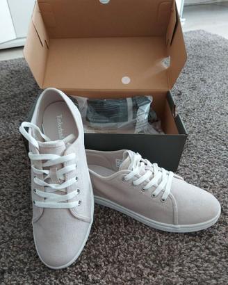 TIMBERLAND Dausette Oxford Light Taupe Canvans