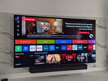 LG OLED evo AI OLED77C55LA TV Serie C5 77'' 4K, α9