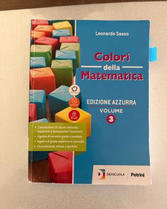 LIBRO DI TESTO - I COLORI DELLA MATEMATICA
