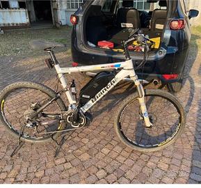 ebike full bianchi trasformata 